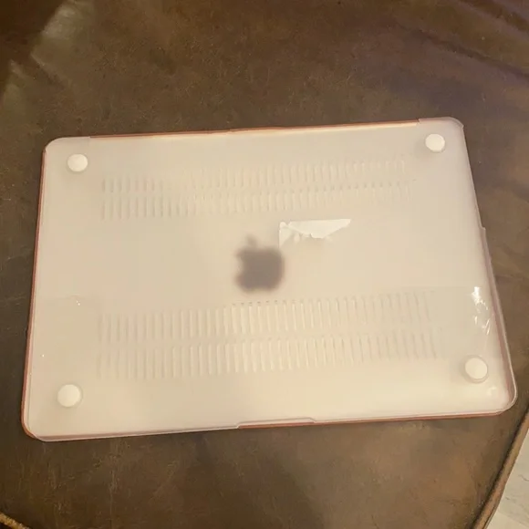 MacBook rose gold Pink Glitter case 13/10 EUC - Picture 5 of 6